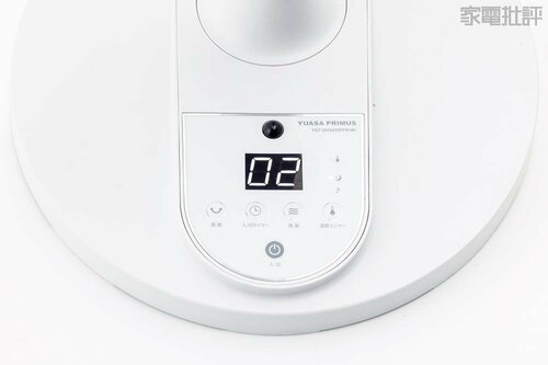 運転モード:就寝時も安心のおやすみ風モード ユアサプライムス「DCリビング扇風機 YGT-DH3455FFR」おすすめ イメージ