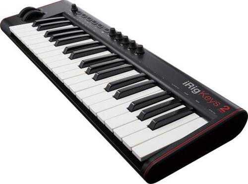 横幅60cmなので小さな机にも置ける「iRig Keys 2Pro」 イメージ