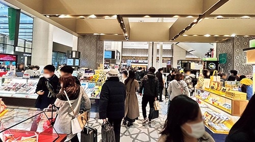 1F:大丸(改札外) 東京駅で買えるお土産おすすめ イメージ