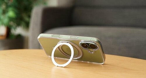 iPhone17ケースはスタンド付きが便利！ 動画視聴や作業におすすめ iPhone17ケースおすすめ イメージ