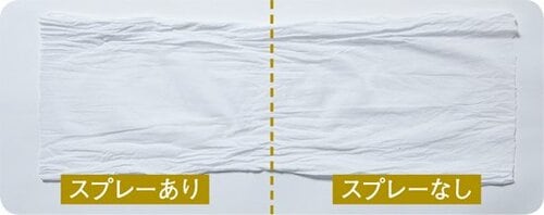 細かいシワが残って今一歩 イメージ