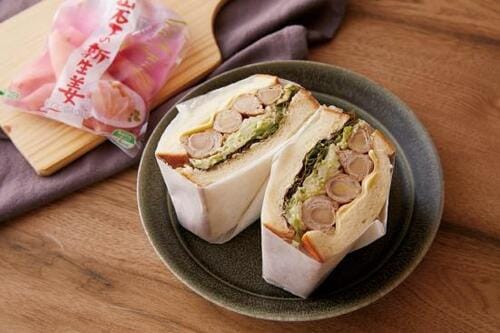 まさか、こんなに合うとは！岩下の新生姜サンドイッチ イメージ