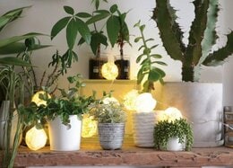 え、100均のボディタオルで!? オシャレな照明の作り方