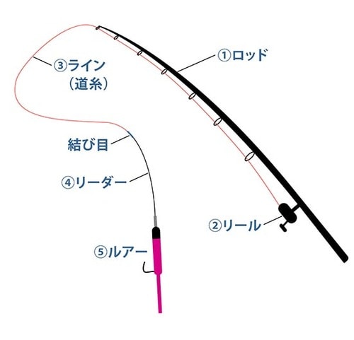 アジングはどんな道具を用意すればいいの？ イメージ2