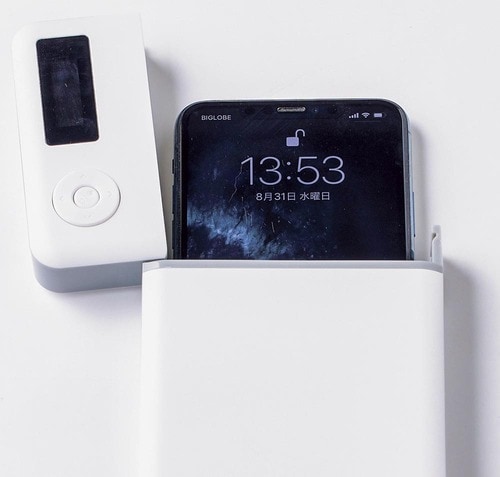 スマホにケースを付けたままでOK イメージ