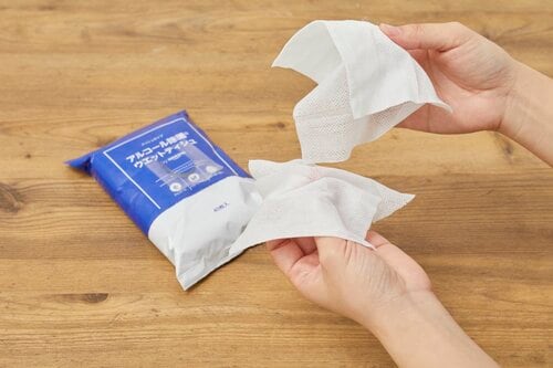 取り出しやすさ ウェットティッシュおすすめ イメージ