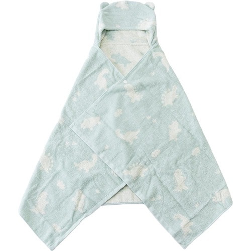 赤ちゃん用バスタオルおすすめ 伊澤タオル 湯上がりポンチョ イメージ