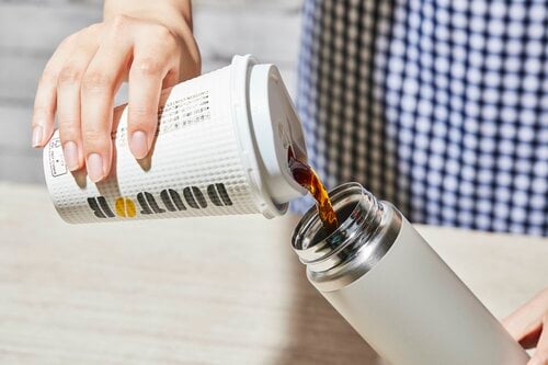 進化2:あたたかい飲み物もOK! 真空断熱炭酸ボトルおすすめ イメージ