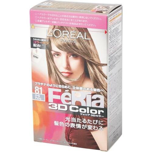 日本ロレアル:ロレアル パリ フェリア 3Dカラー(医薬部外品):セルフカラー剤