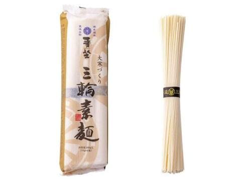 もっちりとのどごしのよさを両立！「麦坐 大寒づくり 三輪素麺」 イメージ