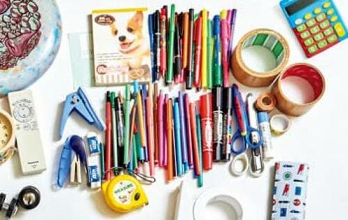 片付けあるある3：まだ使える文房具は？ イメージ