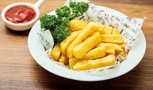 焼き目つきだから揚げなくても香ばしい 冷凍ポテトおすすめ イメージ