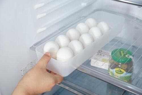 その④:卵パックは無印の整理ボックスがぴったり!