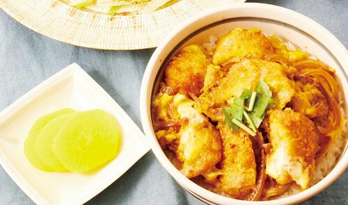 活用レシピ3:チキンカツ丼 イメージ