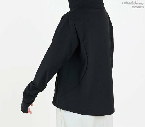 デザイン:切り返しでスッキリ見える UVカットパーカーおすすめ イメージ2