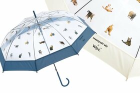 【ギフト】雨の日は猫を愛でる！「アンブレにゃん」ビニ傘が可愛すぎる