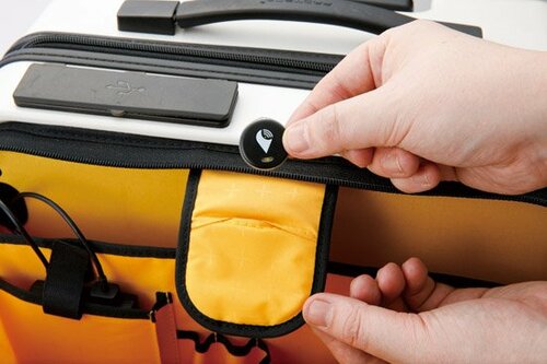 トラッキング機能搭載で盗難&紛失防止もしてくれます