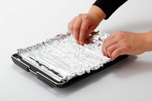 焦げ付き防止にサラダ油をひと塗り イメージ2