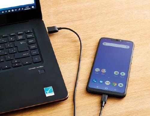 【micro-B】スマホ用は格安機にも対応しやすいmicro-Bの製品で転送速度をチェック イメージ