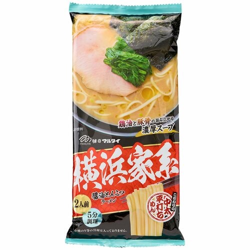 マルタイラーメンおすすめ マルタイ 横浜家系醤油とんこつラーメン イメージ
