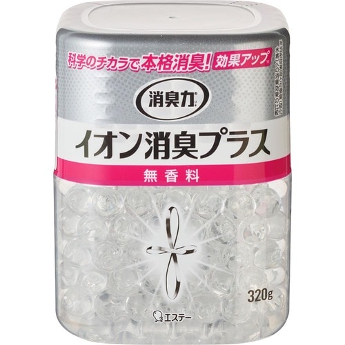 置き型消臭剤おすすめ エステー 消臭力 クリアビーズ イオン消臭プラス イメージ