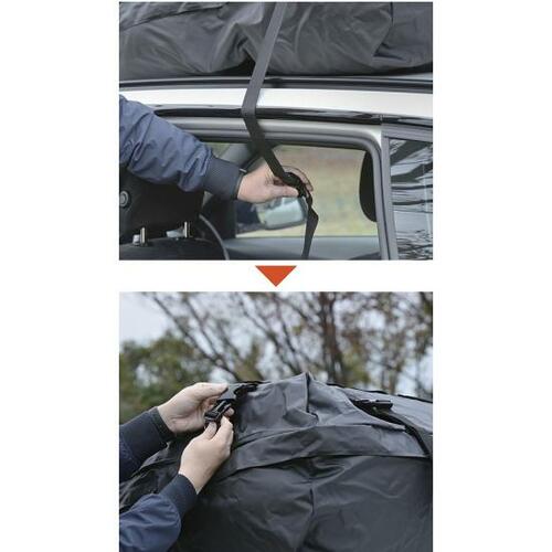 荷物の収納量がアップ!「ルーフトップカーゴバッグ」