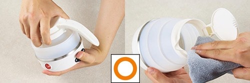 使い勝手 折りたたみケトルおすすめ イメージ