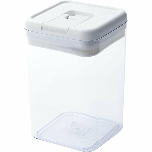ニトリ「洗えるレバーキャニスター(L 3500mL ホワイト)」 イメージ
