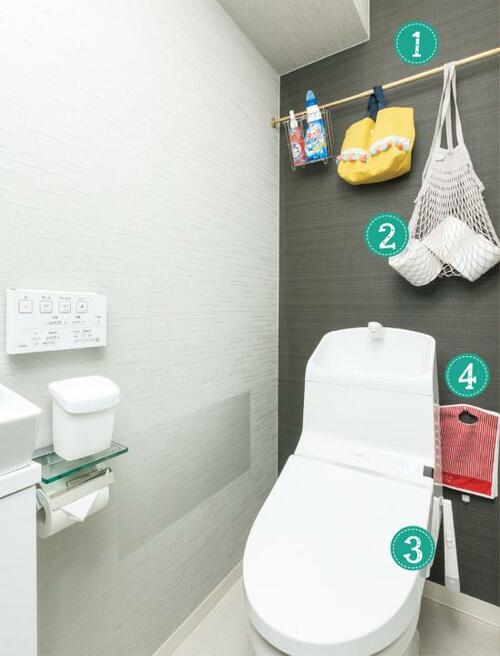 「床置き」を徹底的になくしてトイレ掃除の時間を短縮しよう イメージ2