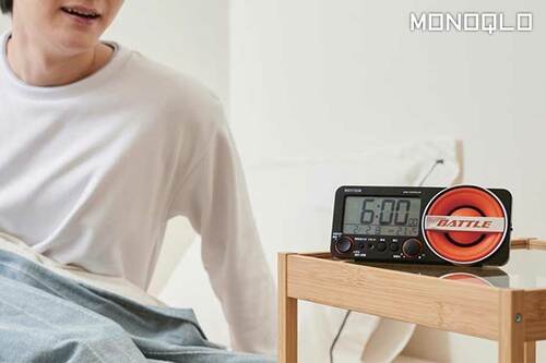 【ベストの理由】騒音レベルの大音量で起きざるを得ない! 大音量目覚まし時計おすすめ イメージ
