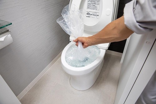 逆流防止に効く厚手ゴミ袋！ ジャパックス「45L 極厚 業務用」 イメージ3