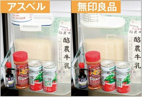 アスベルはロック付きのパッキンで開け閉めも簡単で密閉性も良い！ イメージ