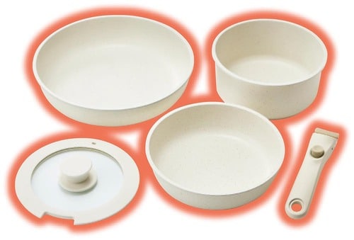 【使用感】カンタン着脱の取っ手が最高 フライパンセットおすすめ イメージ2