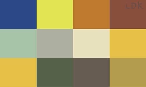 北欧っぽさが出るのは自然を彷彿とさせるアースカラー イメージ