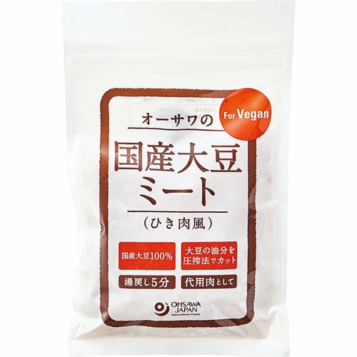 オーサワジャパン オーサワの国産大豆ミート(ひき肉風) イメージ