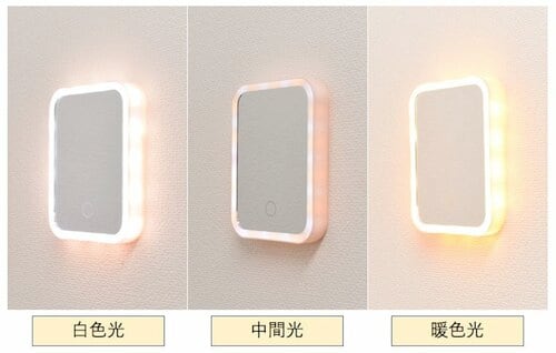 6位: ペンギンフライ「LED充電式 卓上ミラー」 女優ミラーおすすめ イメージ2