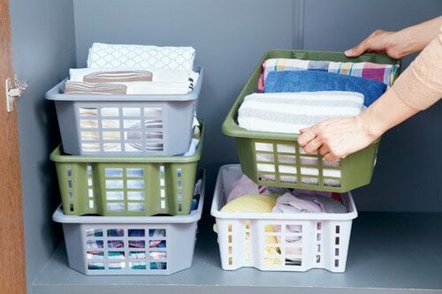 ダイソーに待望の収納ケースが！大容量でクローゼットもスッキリ イメージ