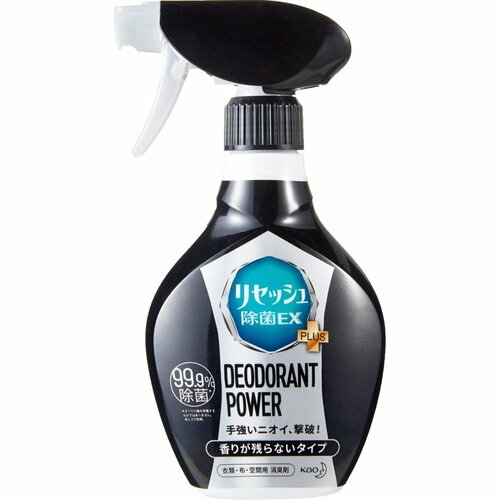 花王:リセッシュ 除菌EX プラス 消臭芳香剤 液体 デオドラントパワー 香りが残らないタイプ:消臭剤