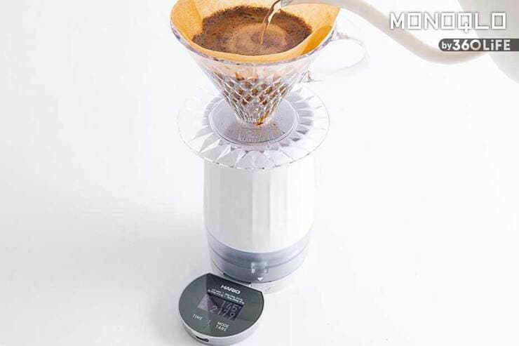 ハリオ「コーヒースケールマグ」がおすすめ！ 重さと時間を計れて手軽に本格ハンドドリップができる(MONOQLO)