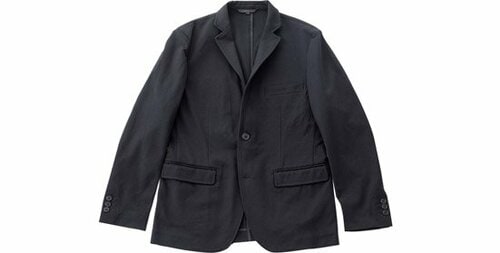 無印良品:ダブルジャージー:二ツ釦ジャケット