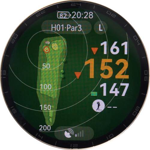 ［コース測定］目標までの距離がわかる！ スマートウォッチおすすめ イメージ