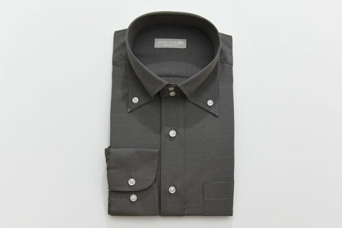 ドレスコード101 形態安定加工 ワイシャツ 長袖 レギュラー ボタンダウン ワイドカラー SHIRT-000