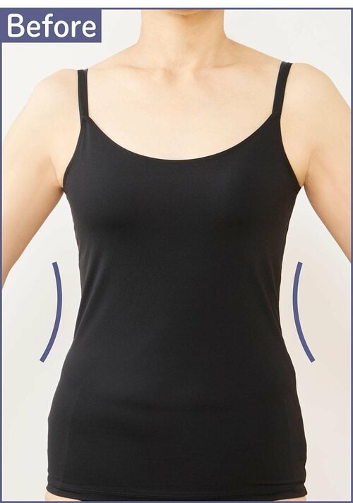Before ボディシェイパーおすすめ イメージ