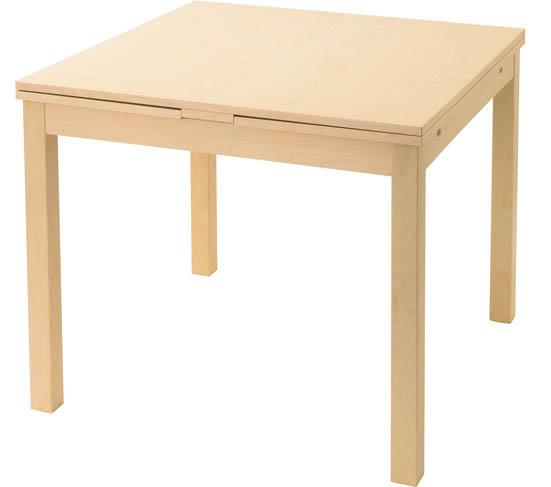 IKEA:BJURSTA ビュースタ:伸長式テーブル