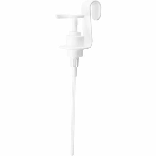 バスルームアイテムおすすめ ダイソー タオルバーに掛けられるポンプ(円柱型パウチ用) イメージ1