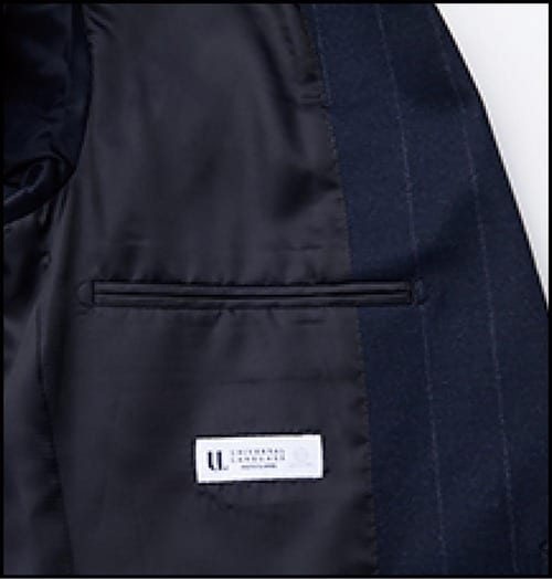 内ポケットはシンプルで機能的 ジャージースーツおすすめ イメージ2