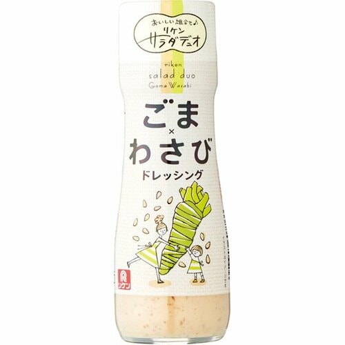 理研ビタミン:リケン サラダデュオ ごまわさびドレッシング:調味料