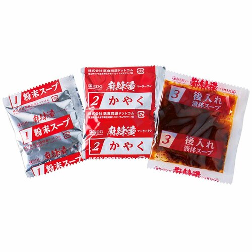 もっちもちのさつまいも麺がスパイスと絡む！ 麻辣湯(マーラータン)カップ麺おすすめ イメージ