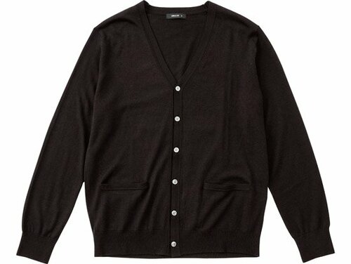 コムサイズム:ベーシックVカーディガン:服