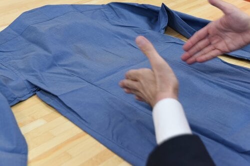 洋服の青山「PERSON'S FOR MEN PURPLE LABEL」 ワイシャツおすすめ イメージ
